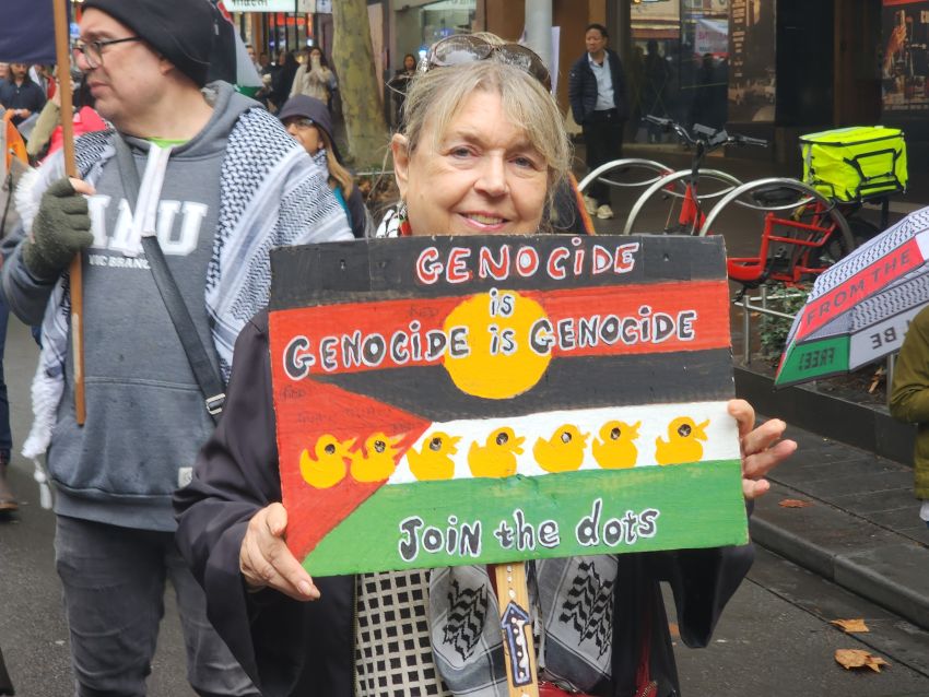 melbourne nakba day protest