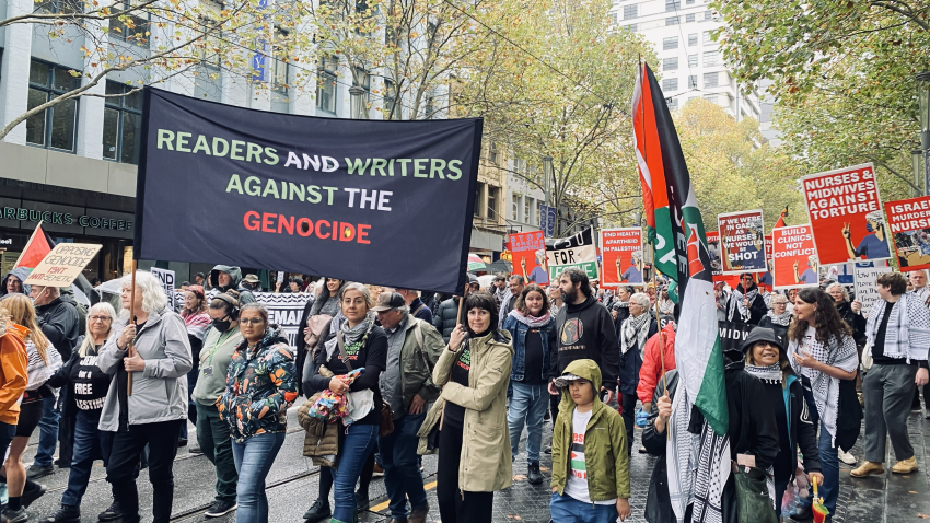 melbourne nakba day protest
