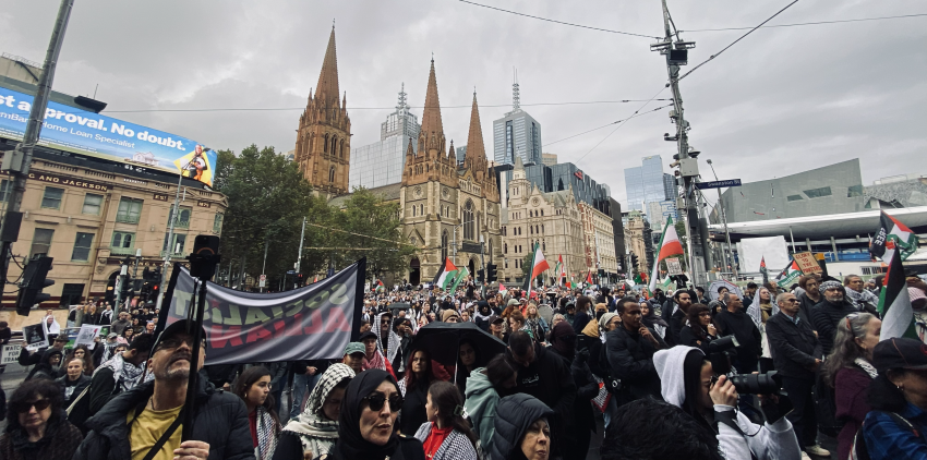 melbourne nakba day protest