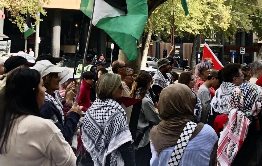 adelaide nakba rally