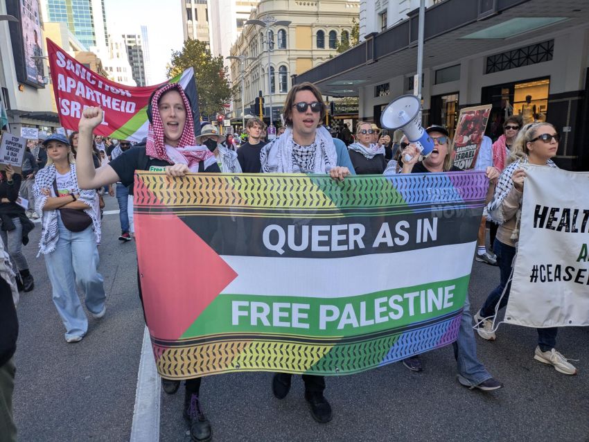 perth nakba day rally
