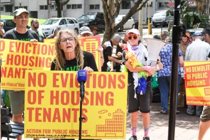Action for Public Housing protest in Sydney