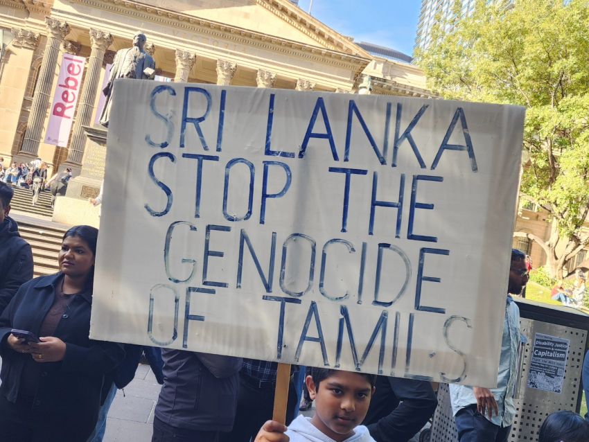 sri lanka stop the genocide of tamils