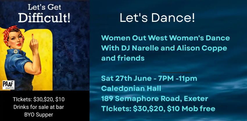 Artwork and graphic for event Let's Get Difficult, 7pm-11pm 27/06/2026 Caledonian Hall, 189 Semaphore Rd, Exeter SA 5019