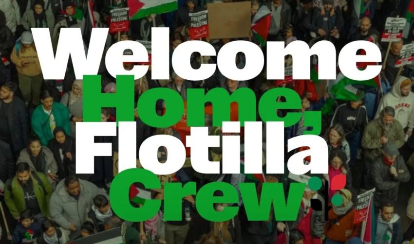 Artwork and graphic for event Welcome Home Flotilla Crew, 7:45am 25/05/2026 Sydney International Airport