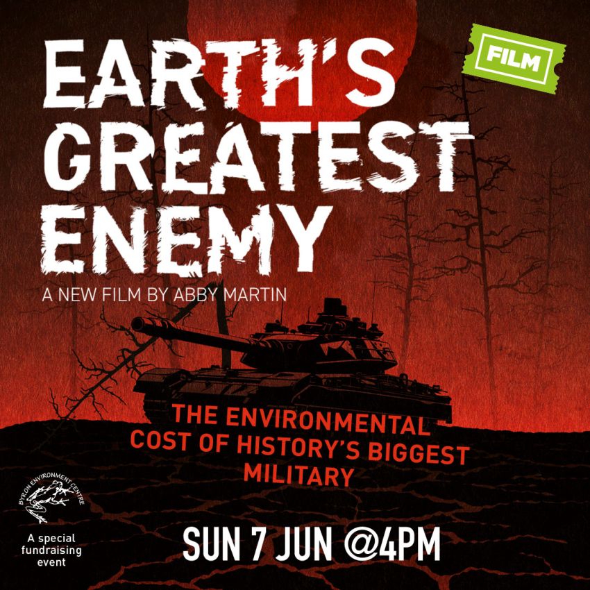 Artwork and graphic for event Movie Fundraiser: Earth's Great Enemy, 4pm Brunswick Picture House, 30 Fingal St, Brunswick Heads NSW 2483