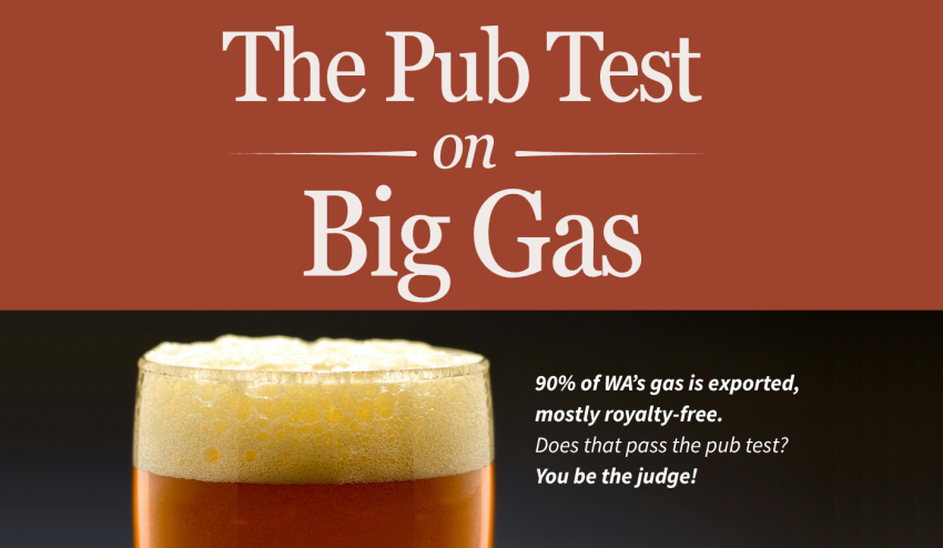 Artwork and graphic for event The Pub Test on Big Gas, 6pm 10/06/2026 Seasonal Brewing Co. 175 Guildford Rd, Maylands WA 6051