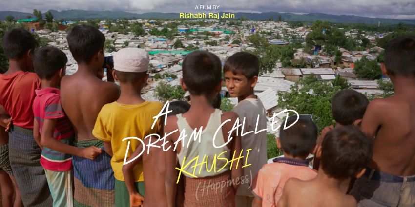 Artwork for documentary film A Dream Called Khushi (Happiness)