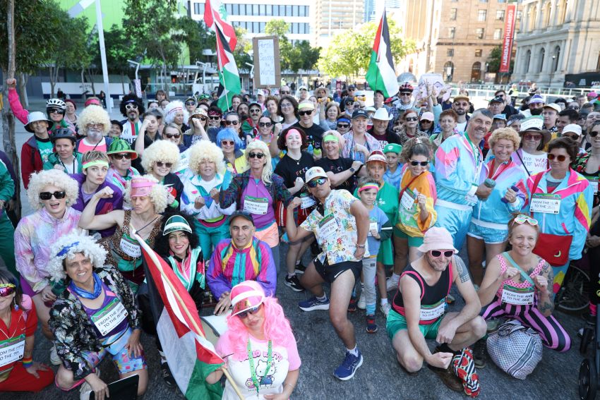 Fun run participants