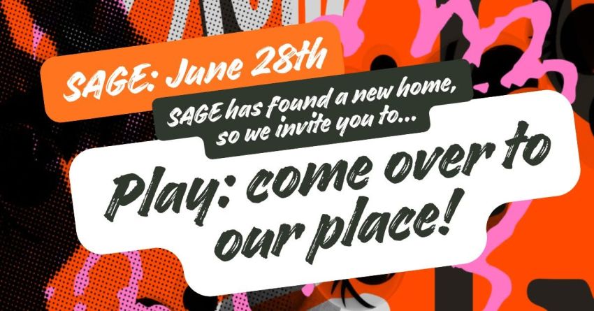 Artwork and main image for event listing "Sage monthly gathering - Play: come over to our place" 4:30pm-8pm 28/06/2026 Youth Inc. 156-160 Flinders St, Tarntanya SA 5000
