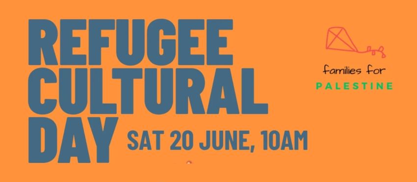 Artwork and main image for event listing "Refugee Cultural Day" 10am 20/06/2026 Addison Road Community Organisation, 142 Addison Rd, Marrickville NSW 2204