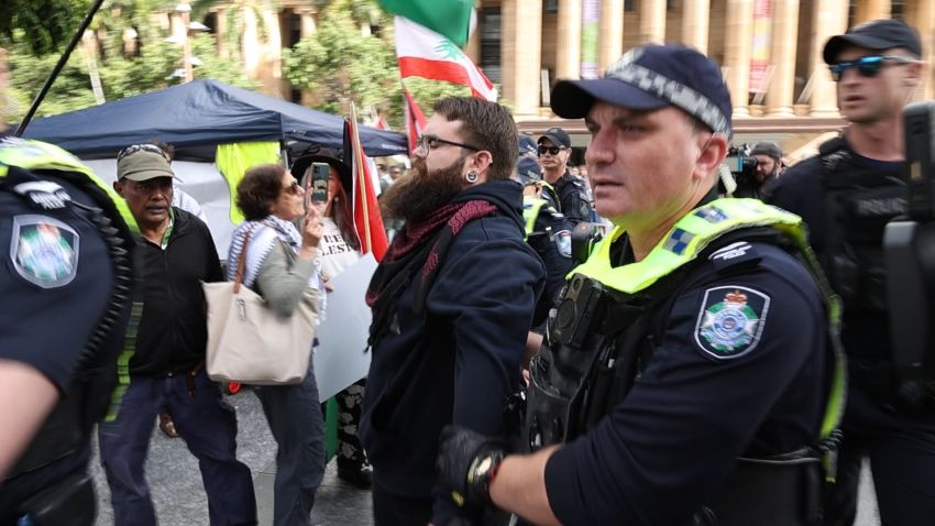 Aboriginal activist Sam Watson arrested