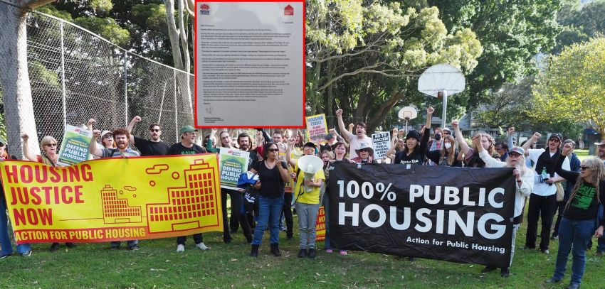 Sabe Waterloo Public Housing protest