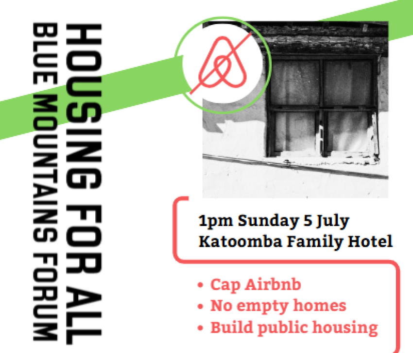 Blue Mountains forum housing for all