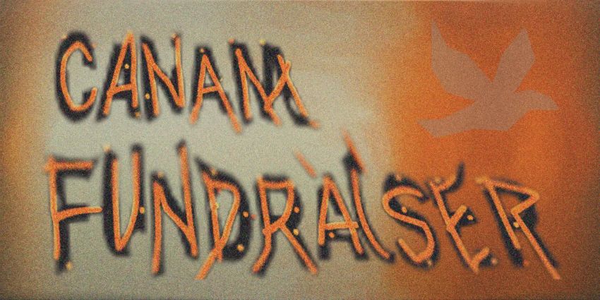 Artwork and image for event "CANAM fundraiser film+music" 4pm-11pm 28/06/2026 MISCELLANIA, 2/401 Swanston St, Melbourne VIC 3004