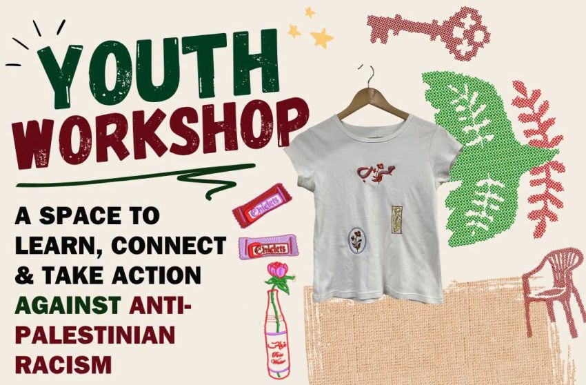 Artwork and image for event "APAN’s anti-Palestinian racism youth workshop" 11am-3pm 18/07/2026 Coburg VIC 3058