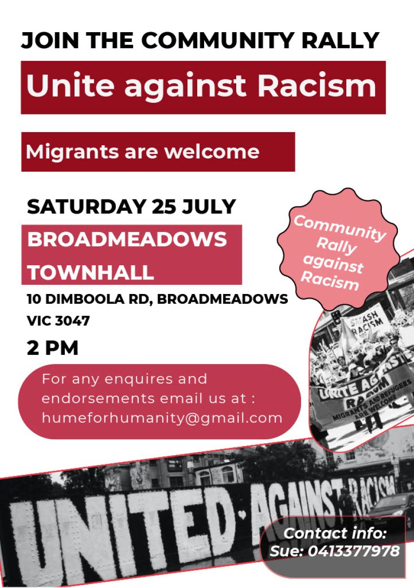 Poster for anti-racism poster