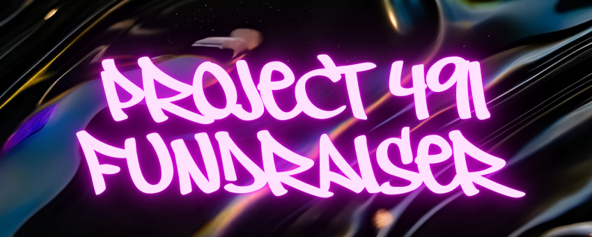 Artwork and image for event "Project 491 Fundraiser" 5pm 12/07/2026 echo & bounce, 596 Stanley St, Woolloongabba QLD 4101