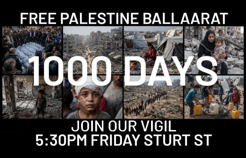 Artwork and image for event "Candlelight Vigil: 1,000 Days of Genoclde" 5:30pm 03/07/2026 