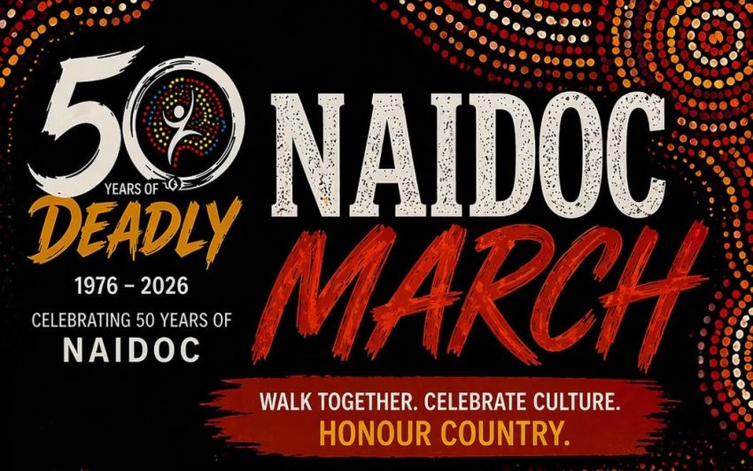 Artwork and image for event "Ceduna NAIDOC March 2026" 10:30am 13 East Terrace, Ceduna SA 5690