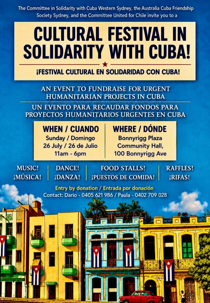 festival for Cuba flyer