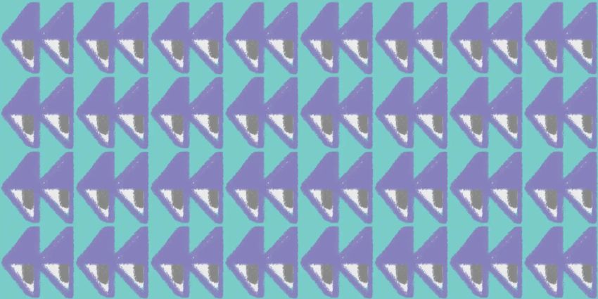 Tiled texture based on Rewind Sound & Studios logo