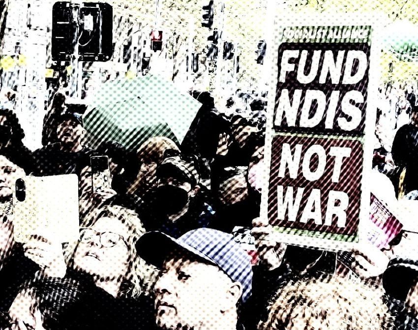 Fund ndis not war