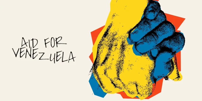 Artwork and image for event "AID for Venezuela @ Misfits Bar" 1pm-9pm 19/07/2026 Misfits Bar, 30 Chambers St, Footscray VIC 3011