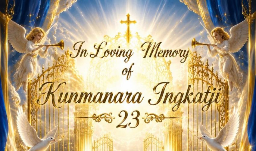 Memorial artwork for Kunmanara Ingkatji
