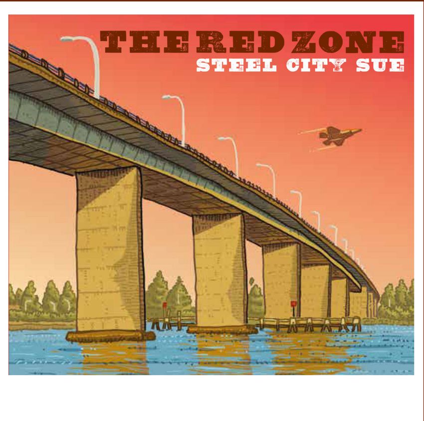 STEEL CITY SUE - THE RED ZONE album artwork