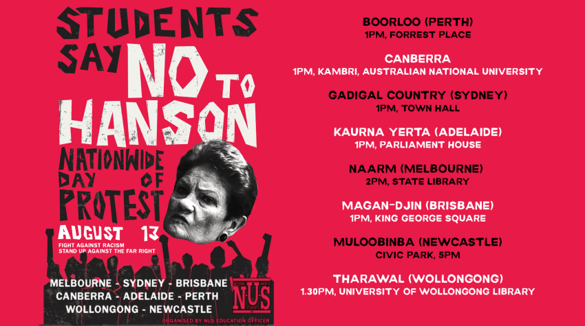 students say no to hanson