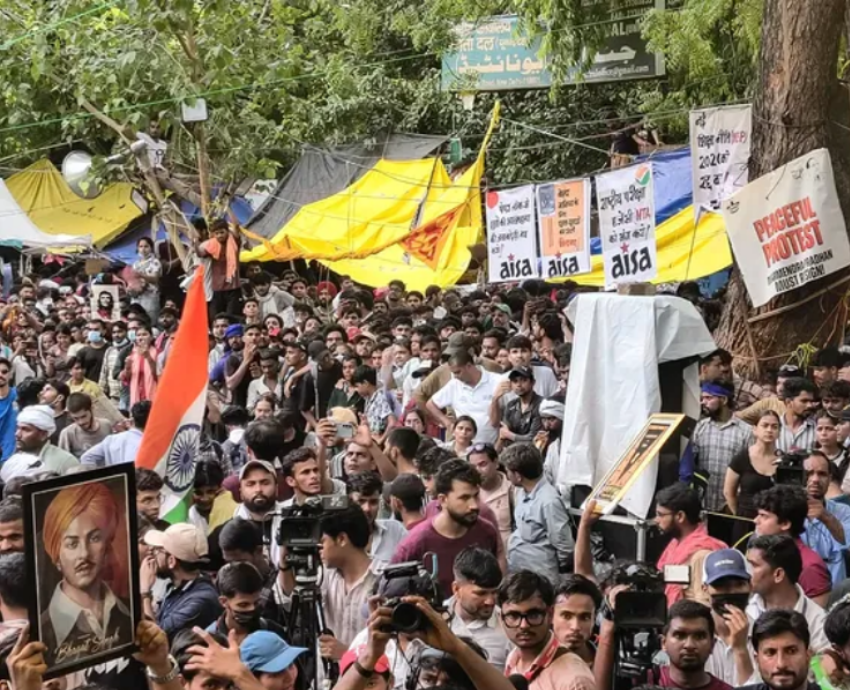 protest encampment