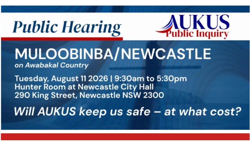 AUKUS Public Hearing