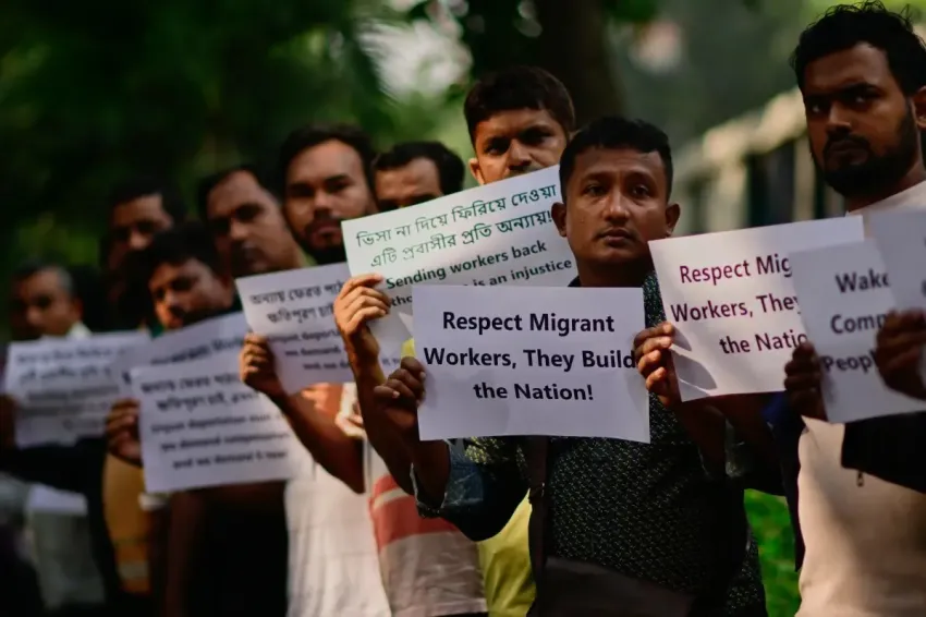 Bangladeshi workers in Malaysia
