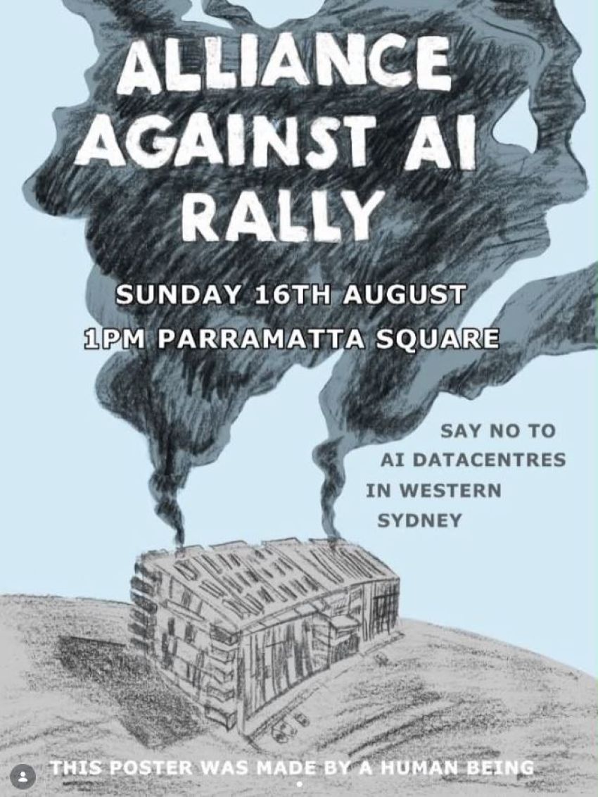 alliance against ai rally