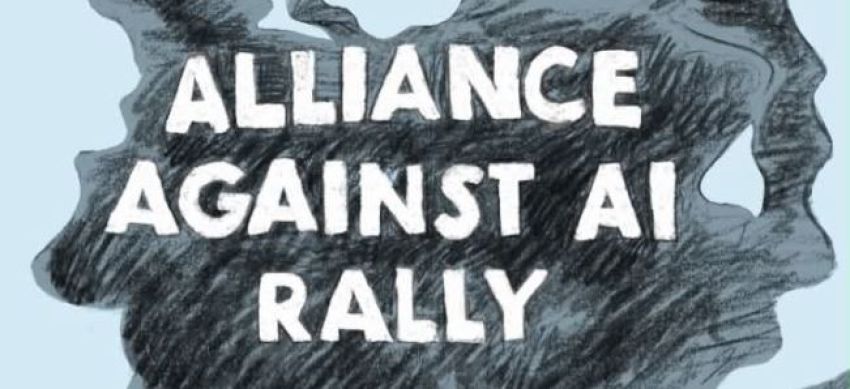 alliance against ai rally