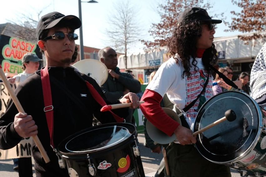 anti-racism rally