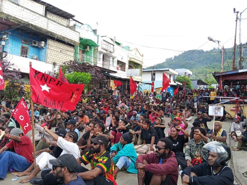 protesters