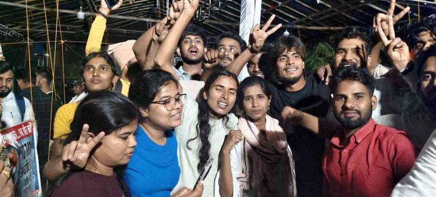 student protesters