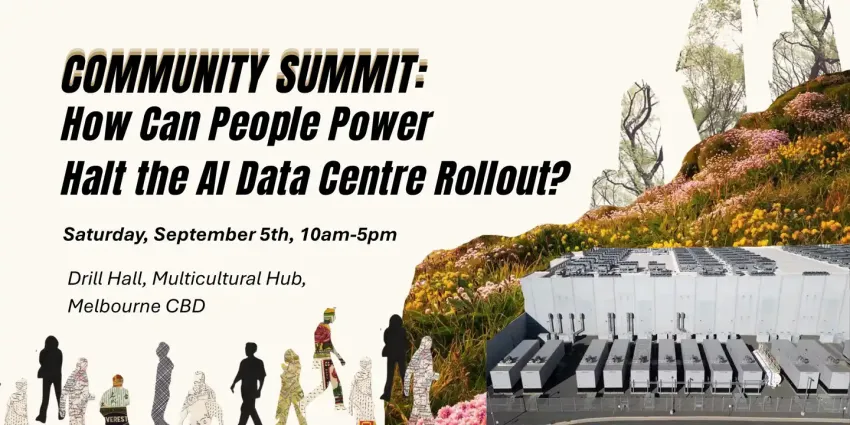 Community Summit: How can people power halt the AI data centre roll-out?