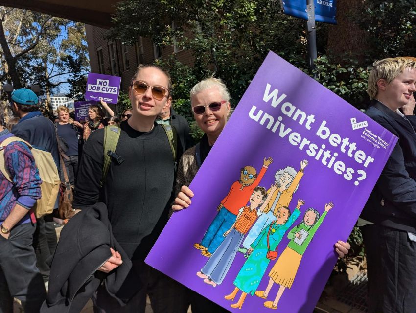 we want better universities nteu sign
