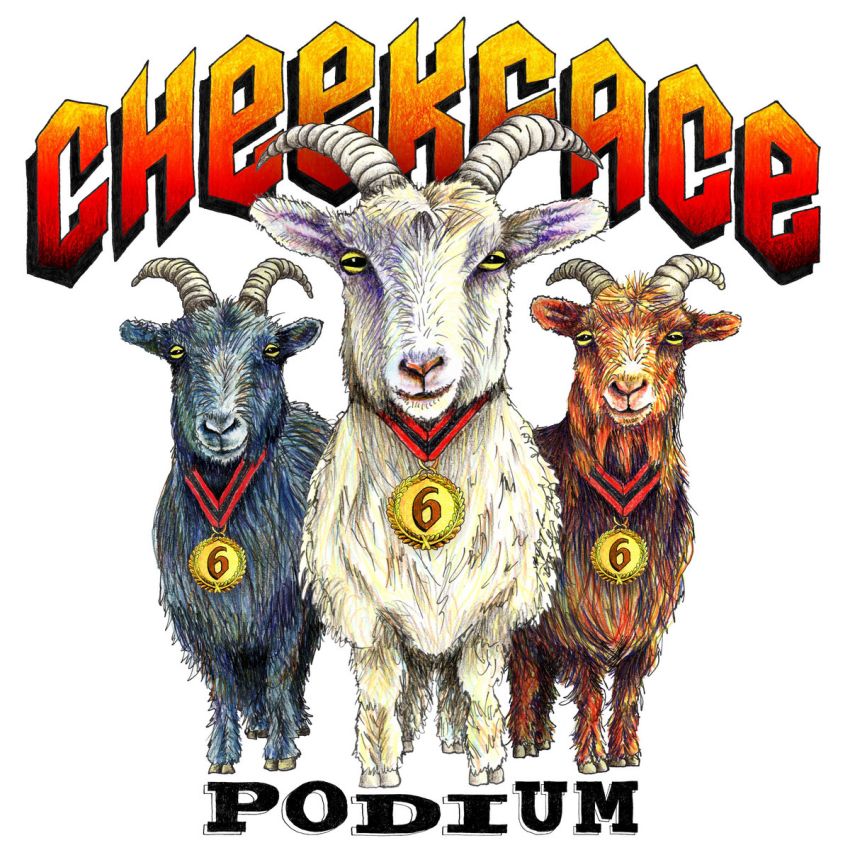 CHEEKFACE - PODIUM album artwork
