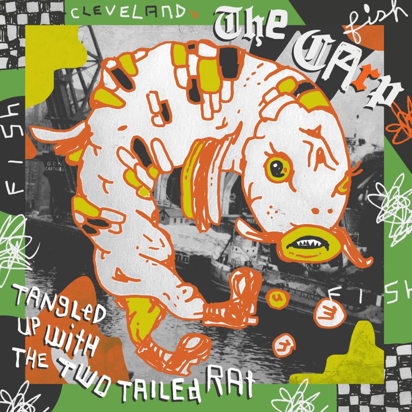 THE CARP - TANGLED UP WITH THE TWO TAILED RAT album artwork