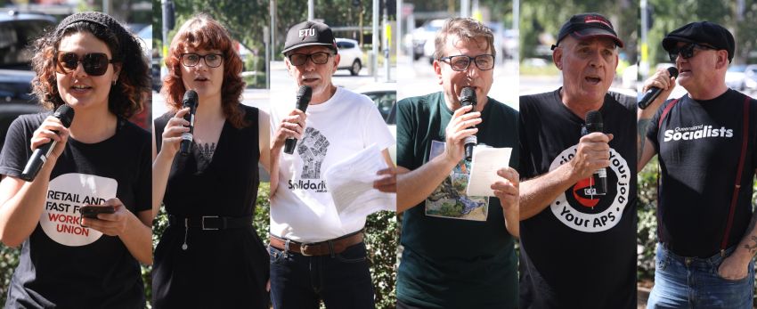 Activists speak out to support RAFFWU