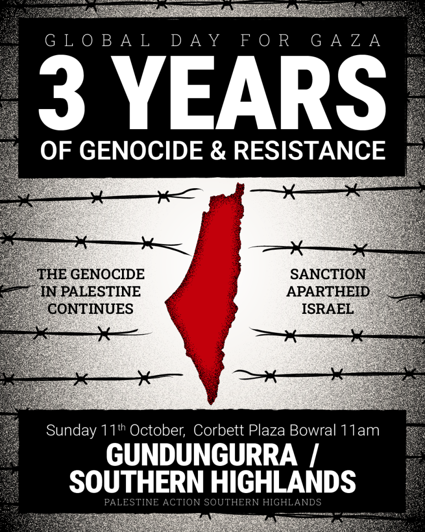 3 years of genocide bowral