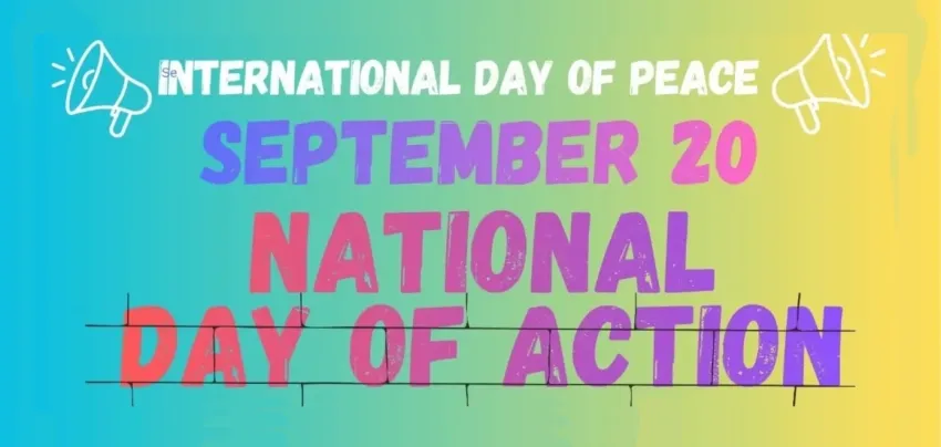 National Day of Action for International Day of Peace