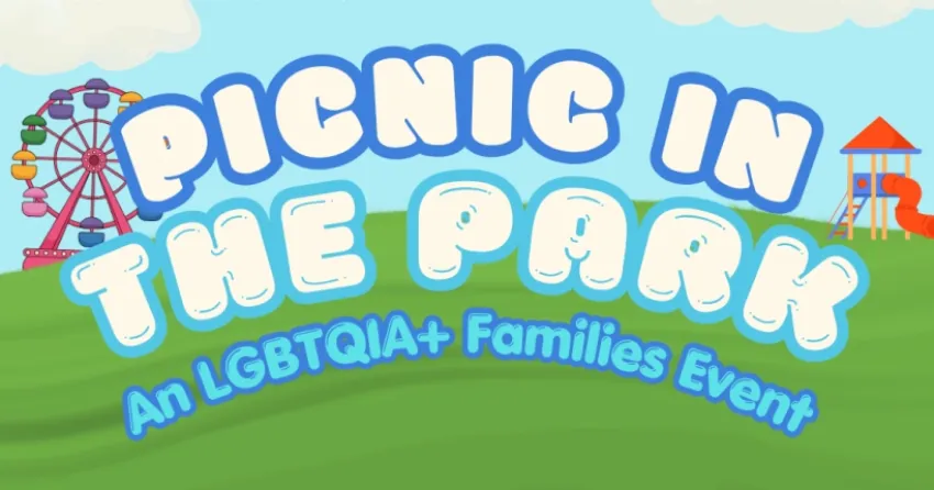 Artwork and image for event "Rainbow Families Picnic in the Park" 11am-3pm 20/09/2026 Eastern Beach picnic area, near Pavilion Geelong, 95 Eastern Beach Rd, Geelong VIC 3220