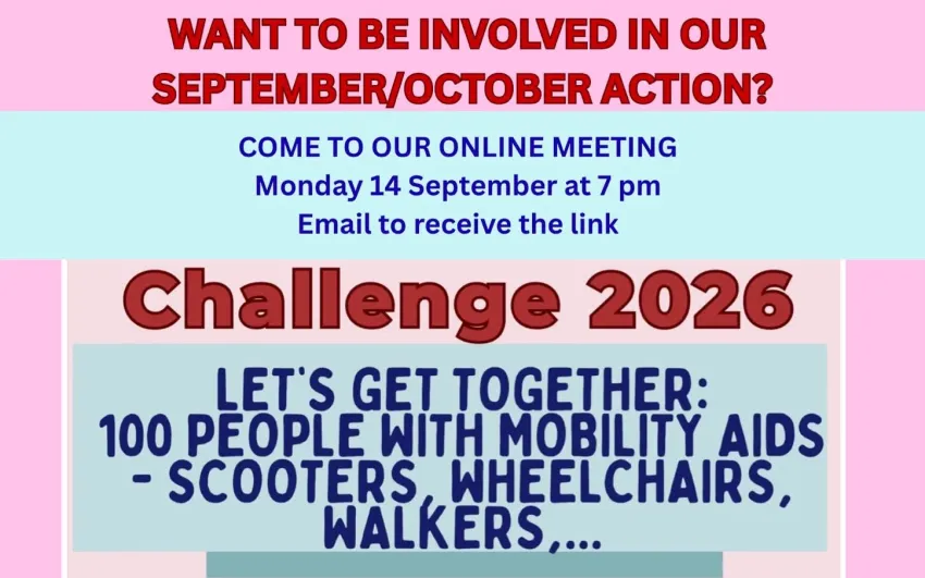 Artwork and image for event "Accessible Tram Stops campaign meeting" 7pm 14/09/2026 online, email satsnow0@gmail.com to get involved