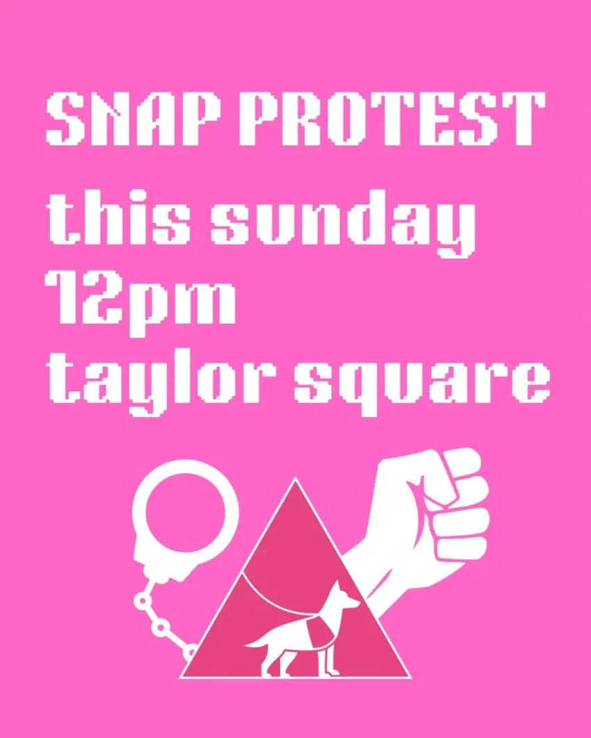 Artwork and image for event "Stop the Police Raiding Gay Bars" 12pm 20/09/2026 Talyor Square, 134 Oxford St, Darlinghurst NSW 2010