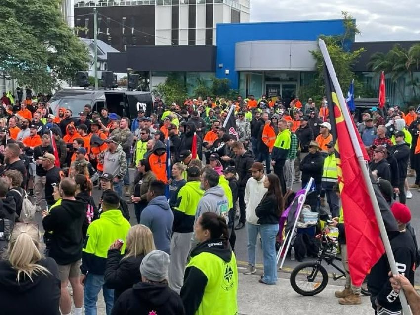 CFMEU Qld rally 2025 JS